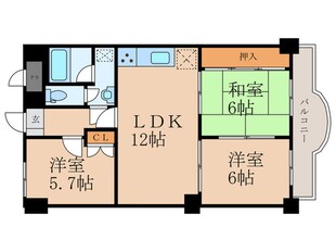 フォーラム岡田の物件間取画像